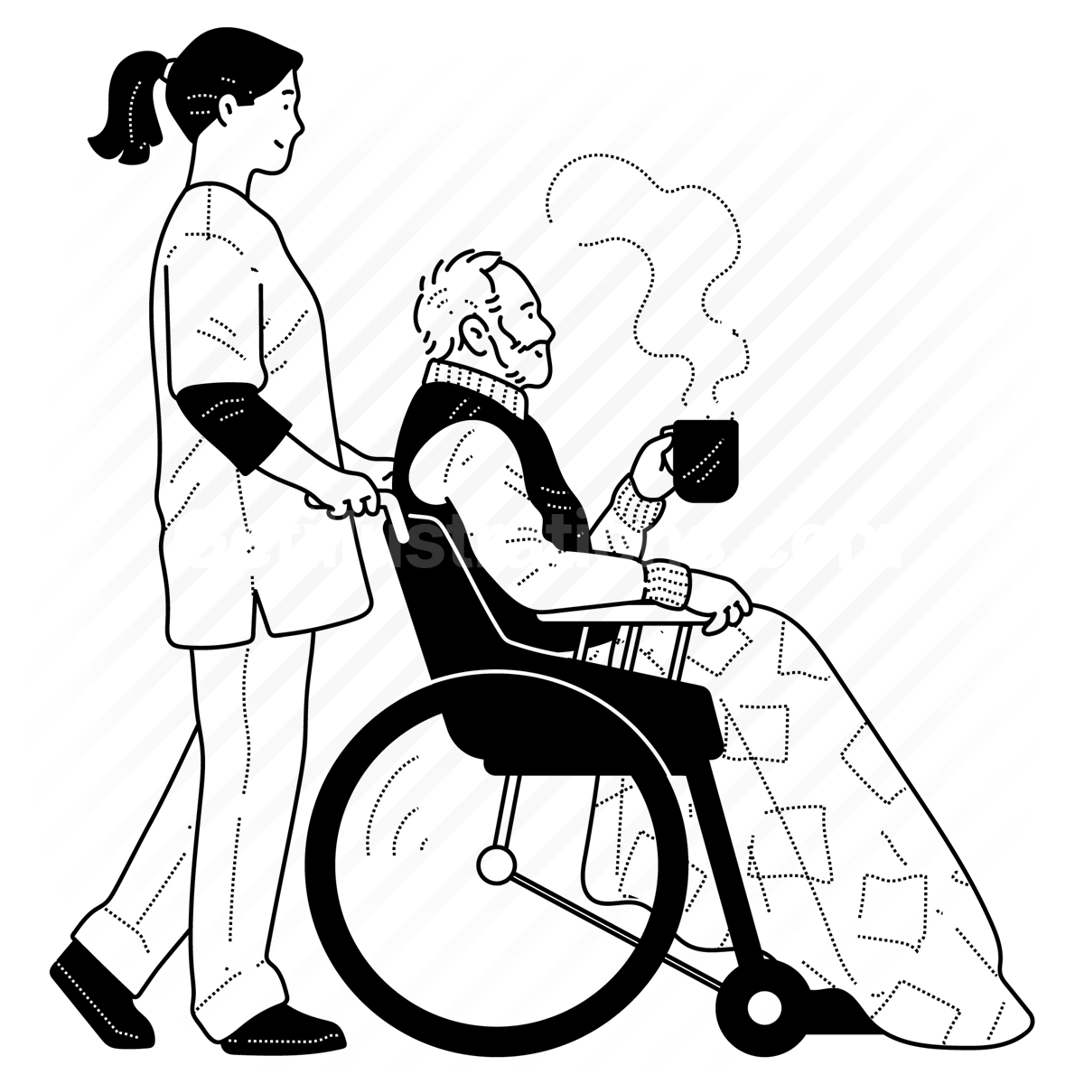 disability, elder, elderly, care home, assistant, nurse, help
